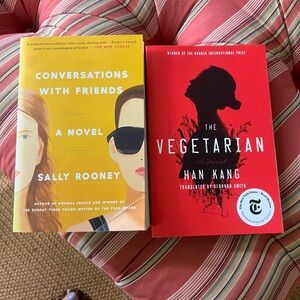 Conversations with Friends and The Vegetarian Books